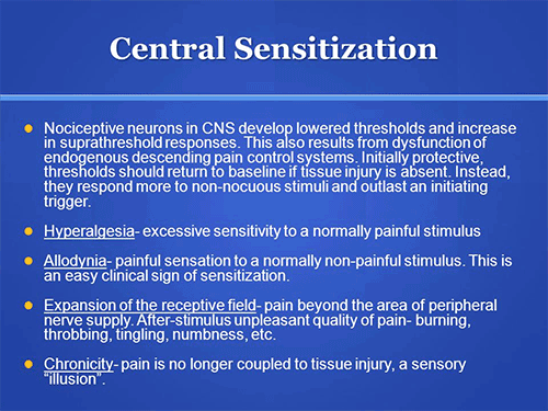Central Sensitization